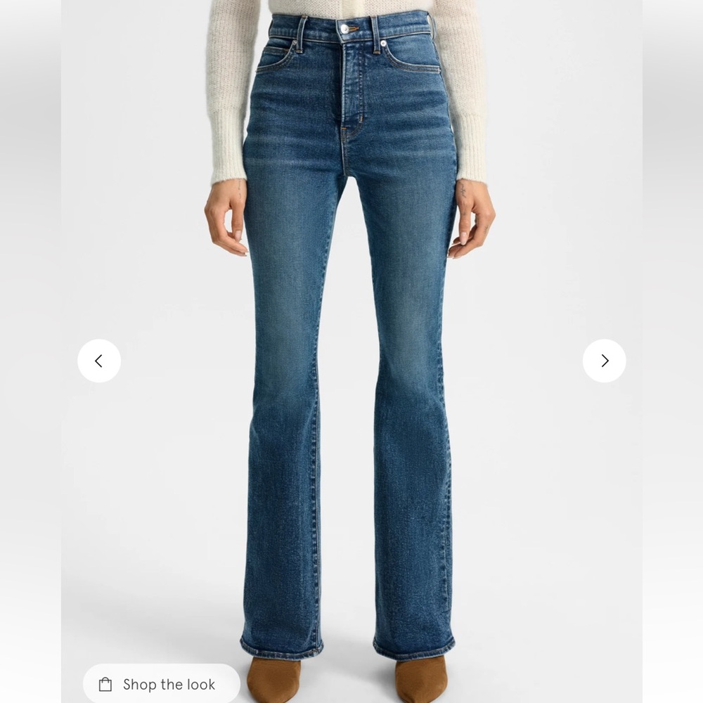Veronica Beard- Beverly high rise skinny flare jeans (28) - Picture 2 of 9